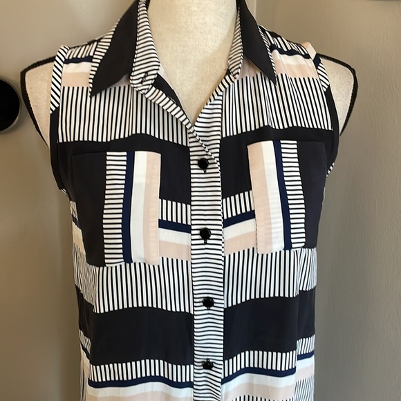 Kate Spade 100% silk multicolor dress - Picture 4 of 10